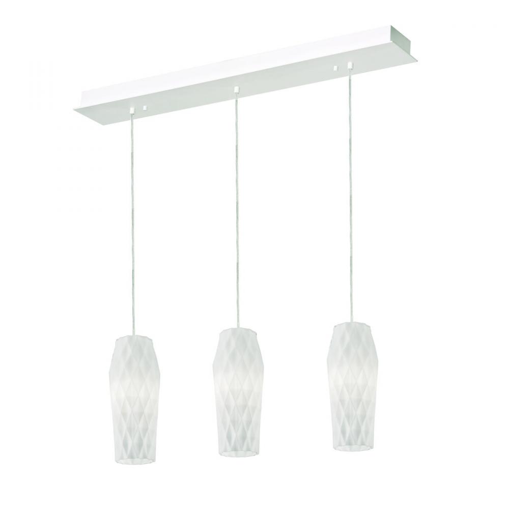 Candice 3 Light Linear Pendant