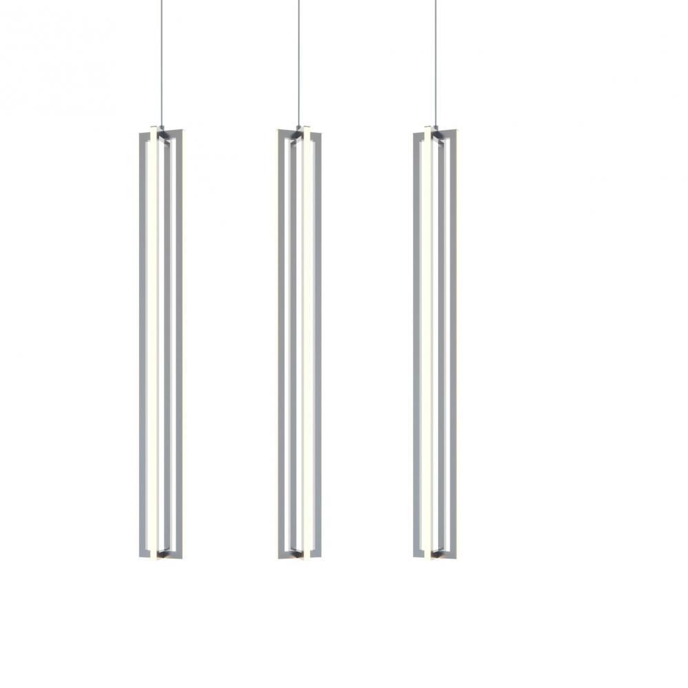 Cass 3 Light Medium Linear Pendant