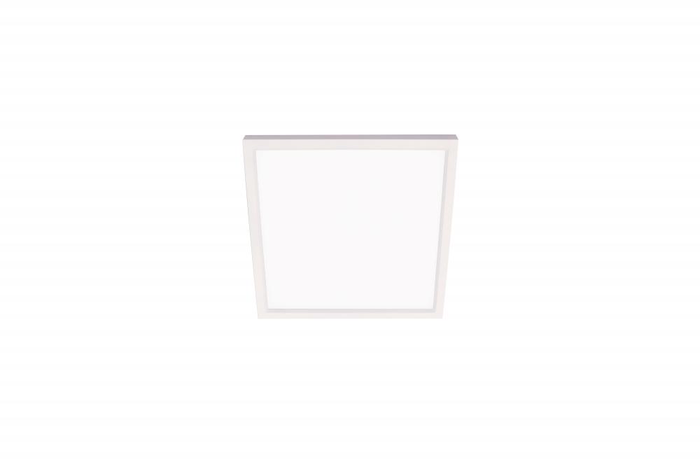 Edge Square 9'' Flush Mount Led 120V,5 CCT,WH