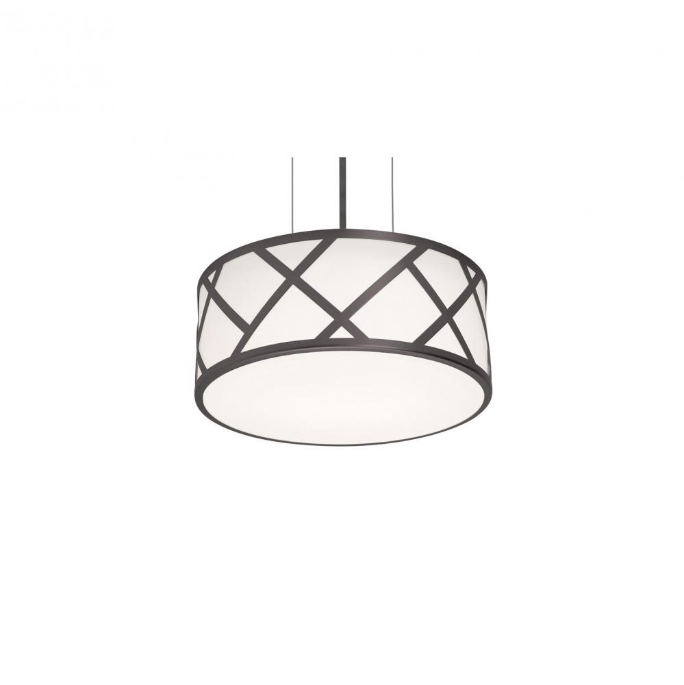 Haven 13'' Med Base Pendant - BK w/ BK