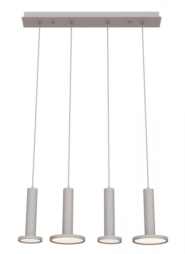 Luna 4 Light LED Linear Pendant