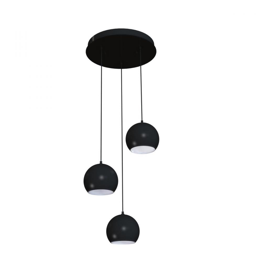 Roxy 3 Light Round Pendant