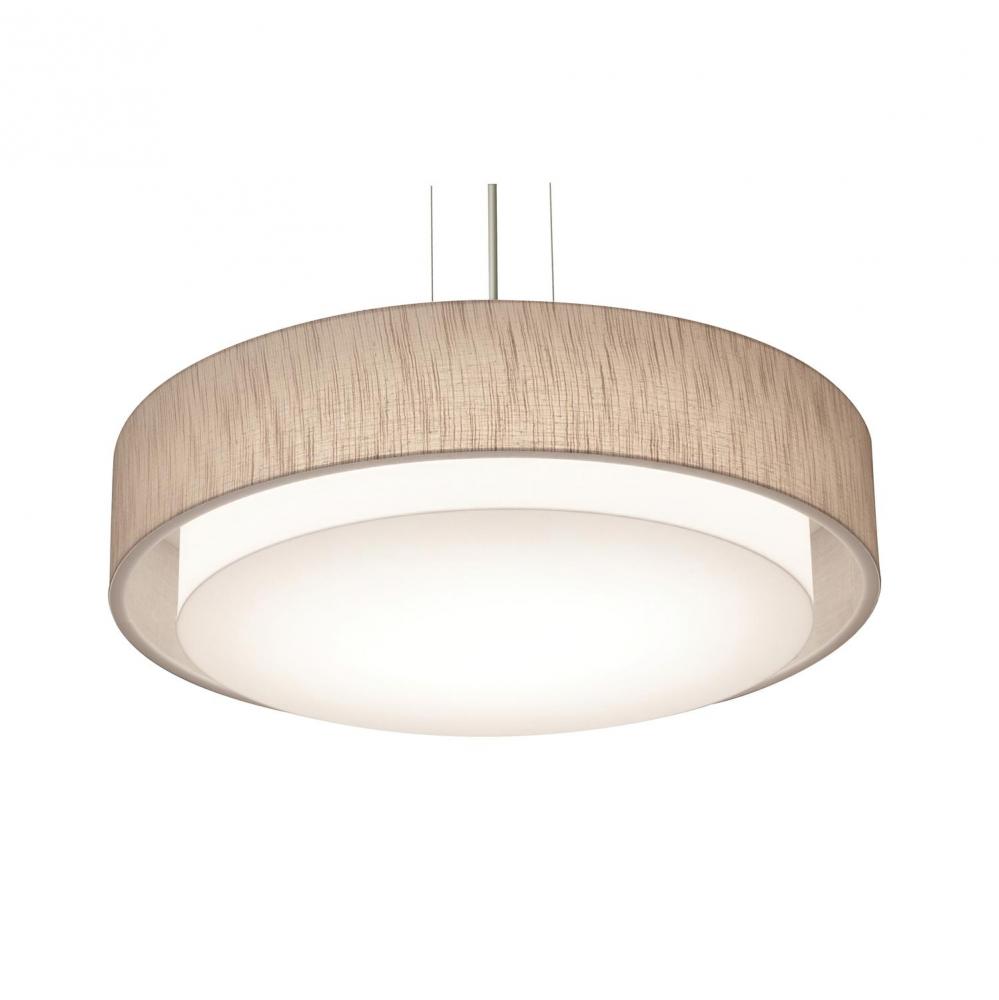 Sanibel 23'' LED Pendant - BK and JT