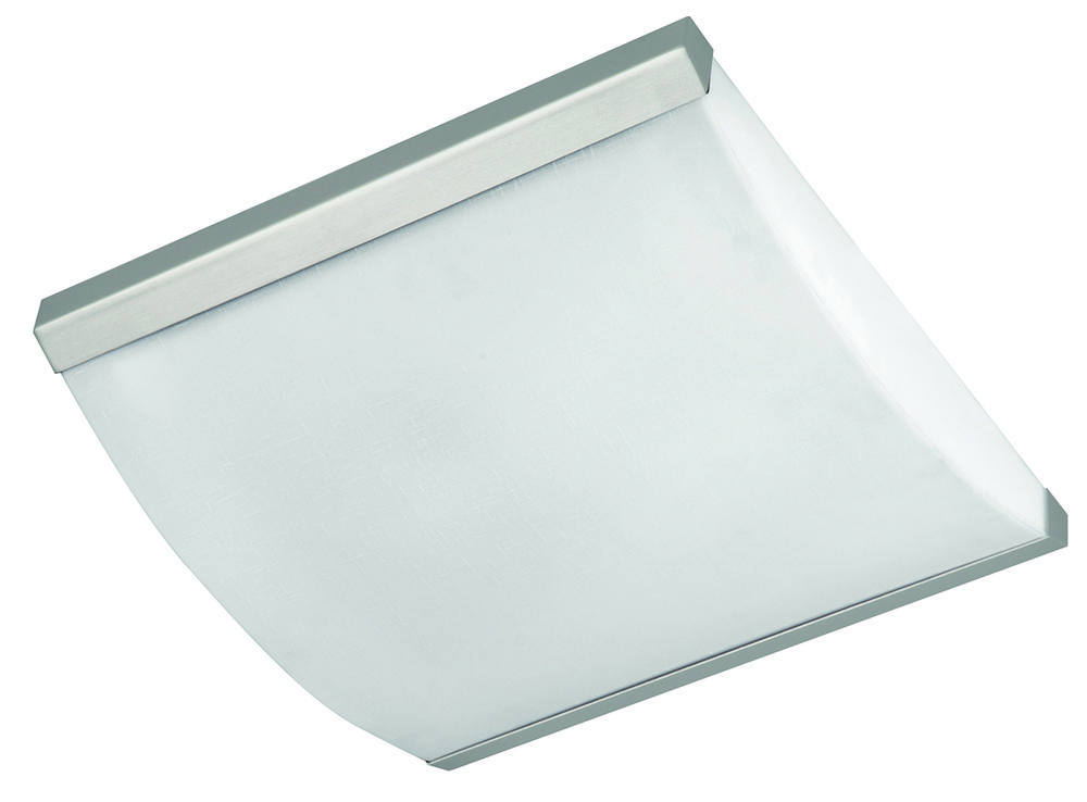 Algiers LED Flush Mount Satin Nickel