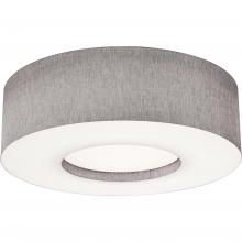 AFX Lighting, Inc. MCF3044MB-GY - Montclair 30'' Med Base Flush Mount,GY