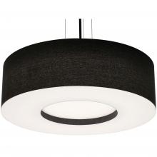 AFX Lighting, Inc. MCP3044L5AJUDBK-BK - Montclair 30&#39;&#39; LED Pendant,120-277V,5 CCT,BK w/ BK