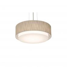 AFX Lighting, Inc. SAP1614MBBK-JT - Sanibel 16'' Med Base Pendant - BK and JT