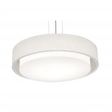 AFX Lighting, Inc. SAP2332MBBK-LW - Sanibel 23'' Med Base Pendant - BK and LW