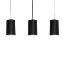 AFX Lighting, Inc. TYKP04MBBKLNR3 - Tyke 3 Light Linear Pendant