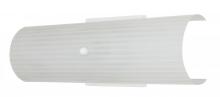 AFX Lighting, Inc. WRV213WHPLT - 2-13W WHT RBBD ACRY VNTY