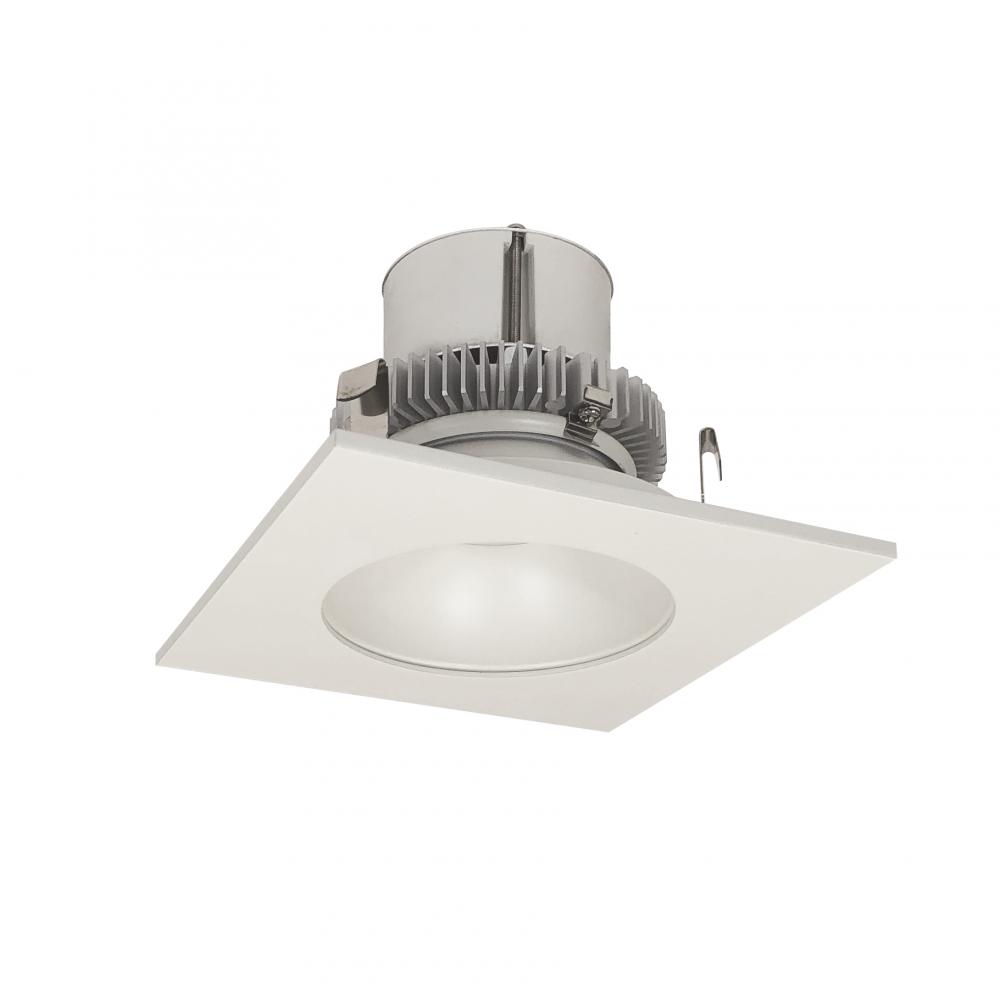 4" Cobalt Click LED Retrofit, Square Reflector with Round Aperture, 1000lm / 12W, 3000K, White