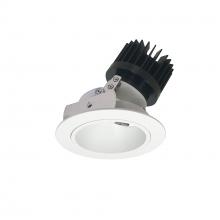 Nora NIO-4RD30XMPW/HL - 4" Iolite LED Round Adjustable Deep Reflector, 1500lm/2000lm (varies by housing), 3000K, Matte