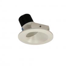 Nora NIO-4RW50XWW/10 - 4" Iolite LED Round Wall Wash, 1000lm / 14W, 5000K, White Reflector / White Flange