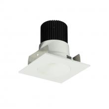 Nora NIOB-2SNDC30QMPW - 2" Iolite LED Square Reflector with Round Aperture, 10-Degree Optic, 800lm / 12W, 3000K, Matte