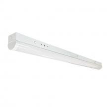 Nora NLSTR-4L1334W - 48" LED Tunable Strip Light, 3300lm / 24W, Selectable CCT (30/35/40K), White finish, 120-277V