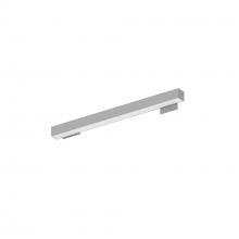 Nora NWLIN-21040A/L2P-R4 - 2' L-Line LED Wall Mount Linear, 2100lm / 4000K, 2"x4" Left Plate & 4"x4" Right