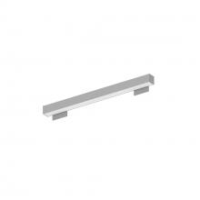 Nora NWLIN-21035A/L4-R4P - 2' L-Line LED Wall Mount Linear, 2100lm / 3500K, 4"x4" Left Plate & 4"x4" Right