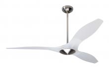 Modern Fan Co. BRI-BNTL-56-NL-RC - IC/Brisa DC Fan- Bright Nickel/Translucent Finish; 56" Translucent Blades; No Light