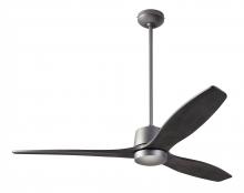 Modern Fan Co. ARB-GT-54-EB-NL-WC - Arbor DC Fan; Graphite Finish; 54" Ebony Blades; No Light; Wall Control