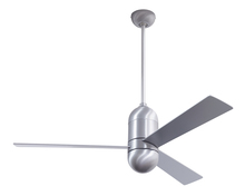 Modern Fan Co. CIR-BA-50-WH-NL-RC - Cirrus DC Fan; Brushed Aluminum Finish; 50" White Blades; No Light; Remote Control