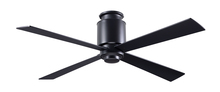 Modern Fan Co. LAP-FM-DB-50-SV-NL-002 - Lapa Flush Fan; Dark Bronze Finish; 50" Silver Blades; No Light; Fan Speed and Light Control (3-