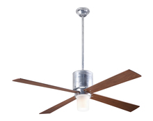 Modern Fan Co. LAP-GV-50-MG-552-002 - Lapa Fan; Galvanized Finish; 50" Mahogany Blades; 17W LED; Fan Speed and Light Control (3-wire)