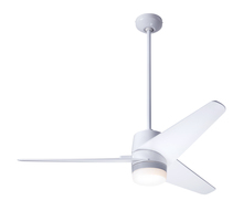 Modern Fan Co. VEL-GW-48-WH-853-RC - Velo DC Fan; Gloss White Finish; 48" White Blades; 17W LED; Handheld Remote Control