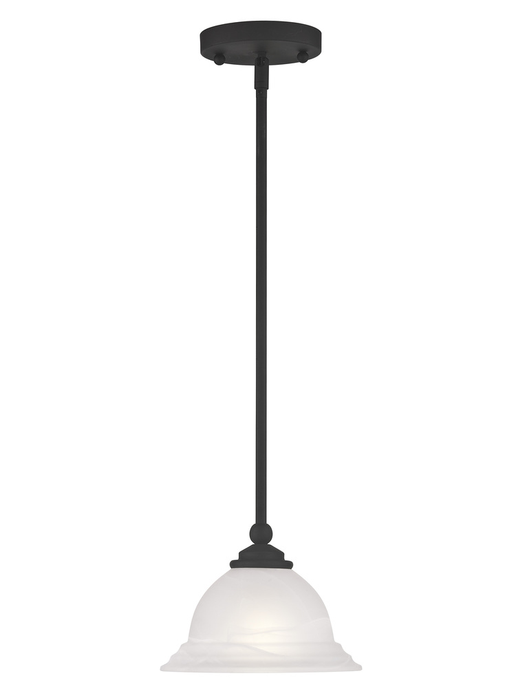 1 Light Black Mini Pendant