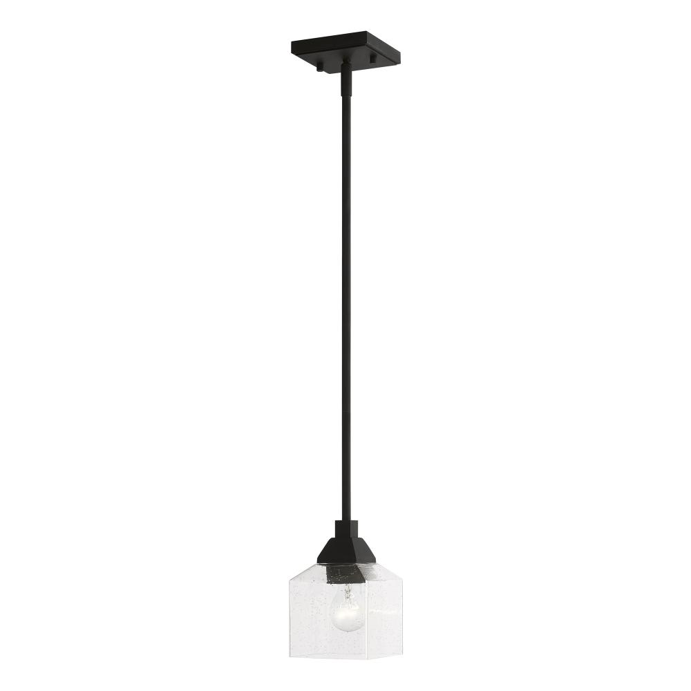 1 Light Black Mini Pendant