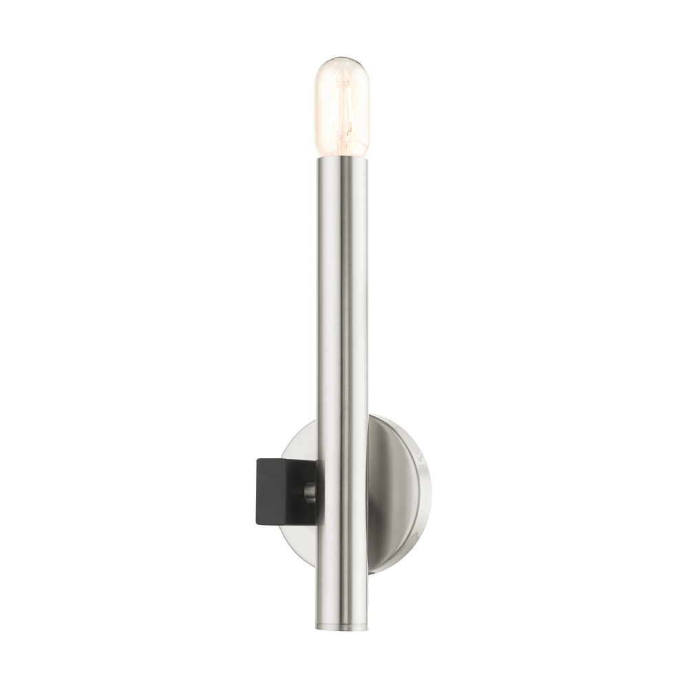 1 Lt Brushed Nickel ADA Single Sconce