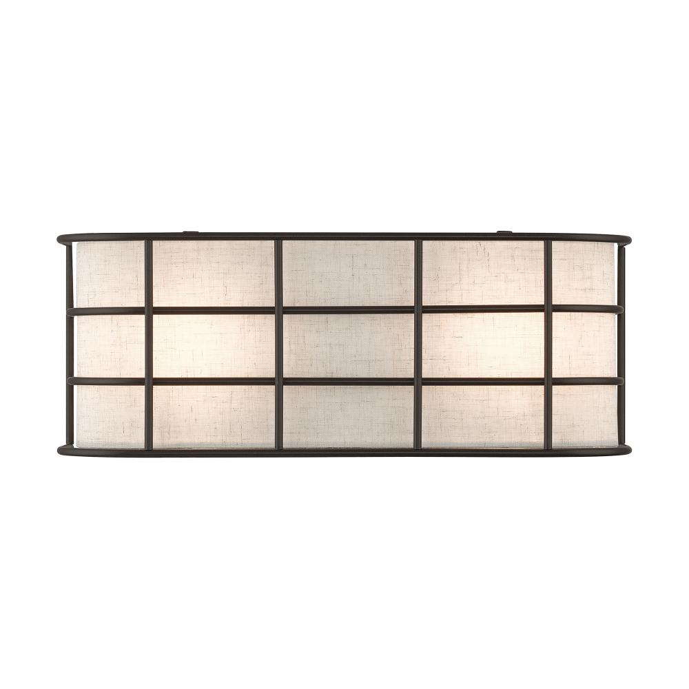 2 Light English Bronze ADA Sconce