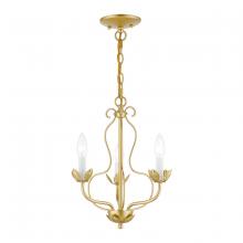 Livex Lighting 42903-33 - 3 Light Soft Gold Chandelier