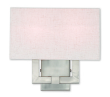 Livex Lighting 52132-91 - 2 Light Brushed Nickel Wall Sconce