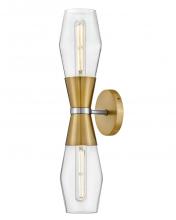 Lark 83902LCB - Large Two Light Sconce