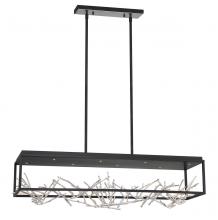 Eurofase Blue US 35642-023 - Aerie, 8LT , LED, Rect, Cha, Blk/sil