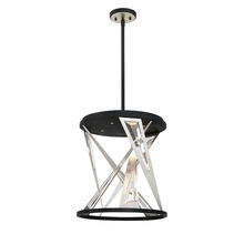 Eurofase Blue US 35643-012 - Sarise, 4LT LED Chandelier, Blk