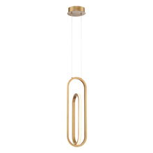 Eurofase Blue US 37038-021 - Demark, Pendant, LED, Satin Gold