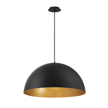 Eurofase Blue US 37218-022 - Laverton, Pendant, 1LT , S, Blk/gol