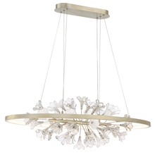 Eurofase Blue US 37344-016 - Clayton, Chandelier, LED, Slv/gol