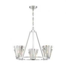 Eurofase Blue US 38865-015 - Ricca, 3LT Chandelier, Chr