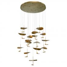 Eurofase Blue US 41907-016 - Lagatto 16 Light Chandelier in Bronze