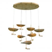 Eurofase Blue US 41909-010 - Lagatto 7 Light Chandelier in Bronze