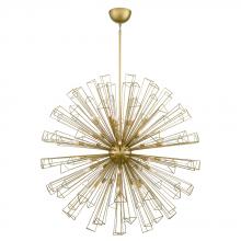 Eurofase Blue US 43865-025 - Dendelio 35 Light Chandelier in Gold