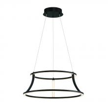 Eurofase Blue US 43885-015 - Cadoux 1 Light Chandelier in Black