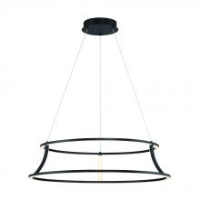 Eurofase Blue US 43886-012 - Cadoux 1 Light Chandelier in Black