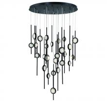 Eurofase Blue US 43890-019 - Barletta 26 Light Chandelier in Black