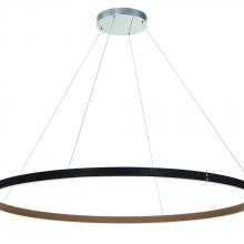 Eurofase Blue US 43899-012 - Verdura 1 Light Chandelier in Black + Brown