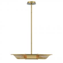 Eurofase Blue US 44478-028 - Umura 2 Light Chandelier in Gold