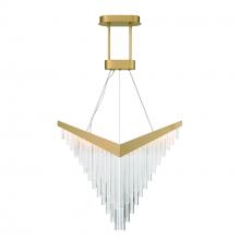 Eurofase Blue US 47187-016 - Vivien 32" LED Chandelier In Gold