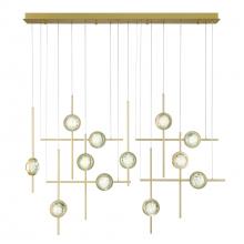 Eurofase Blue US 47256-019 - Barletta 53" LED Chandelier In Gold